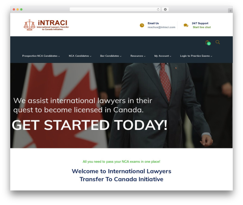 Best WordPress theme StartFlow - intraci.com