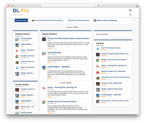 Dlpro WordPress theme - preview.bostheme.com/dlpro