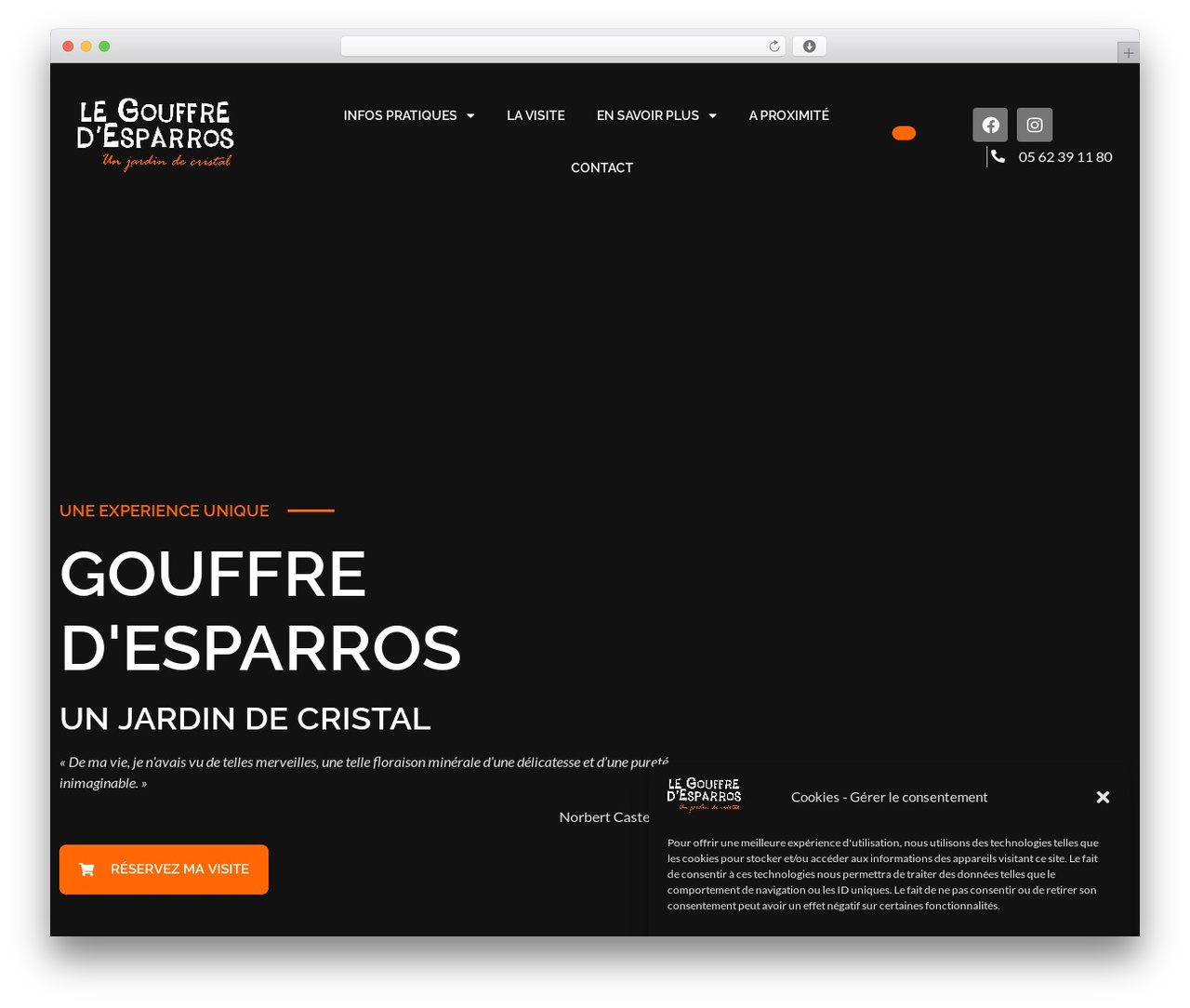 Hello Elementor WordPress theme - gouffre-esparros.fr