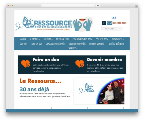 Tiny Framework WordPress theme design - laressource.org Tiny Framework WordPress theme design - laressource.org