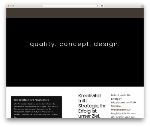 WordPress theme Arcrex - razor-design.com