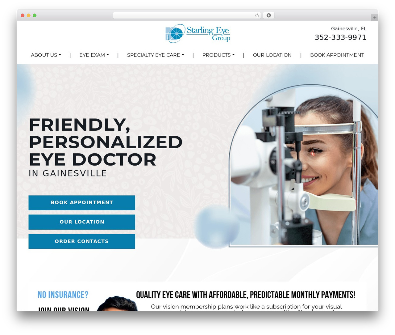 WordPress theme UnderStrap - starlingeyegroup.com