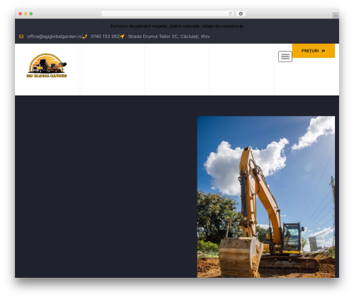 WordPress theme Limestone - sgiglobalgarden.ro