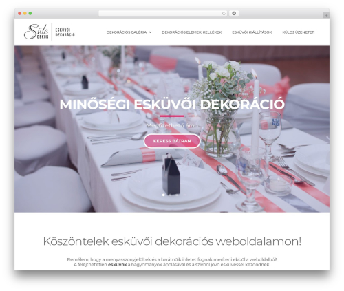 ASSEMBLY THEME (responsive) WordPress website theme - suledekor.hu