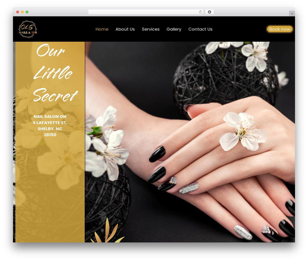 Hello Elementor WordPress theme - ourlittlesecretnailsandspa.com