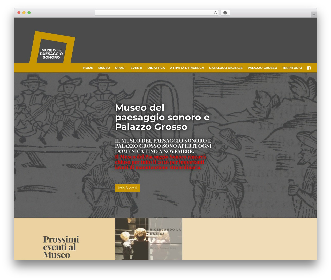 Theme WordPress WPB - museopaesaggiosonoro.org Theme WordPress WPB - museopaesaggiosonoro.org