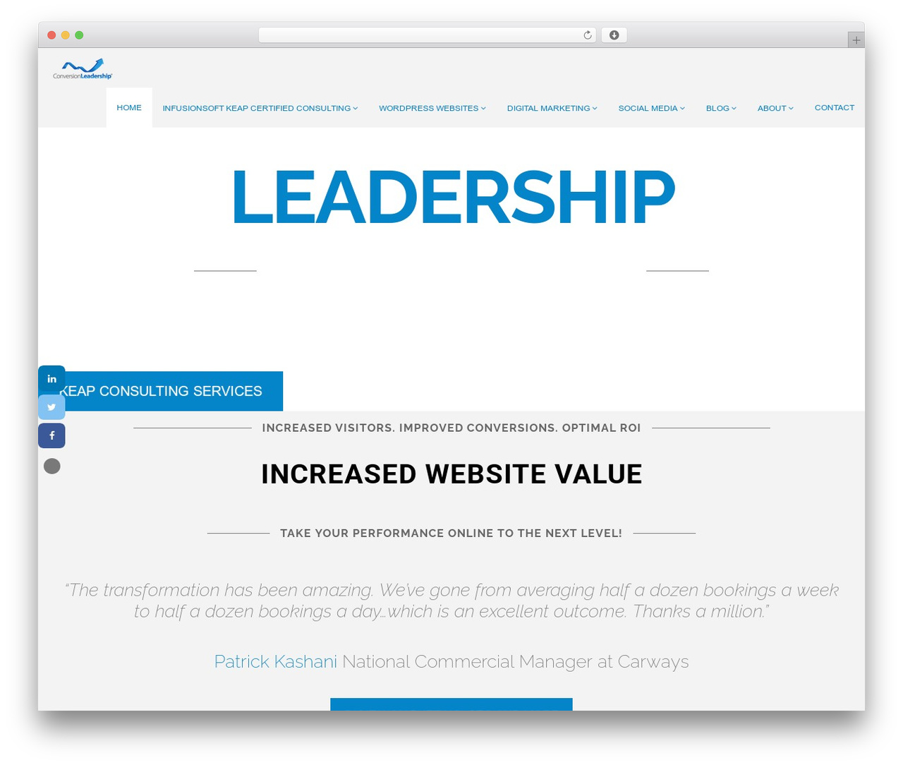 WordPress theme Alpine - conversionleadership.com WordPress theme Alpine - conversionleadership.com