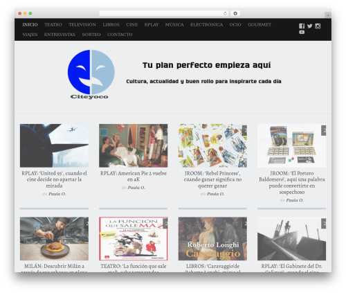 WordPress theme Citeyoco - citeyoco.com