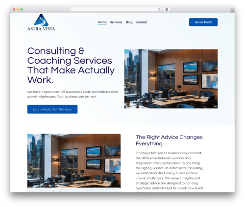 WordPress theme Theme - astravista.ca