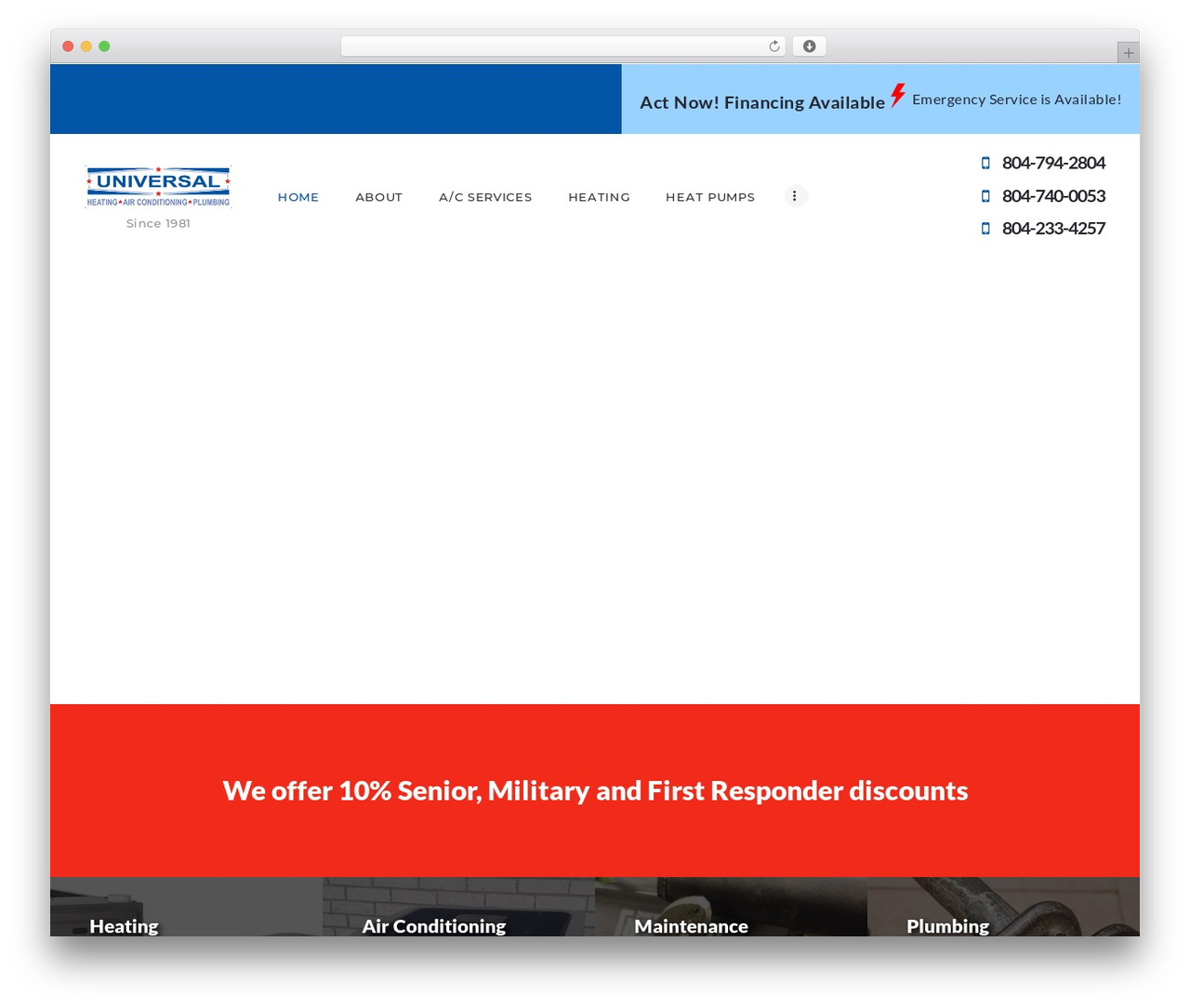 WordPress website theme ElectroServ - universalhvac.com WordPress website theme ElectroServ - universalhvac.com