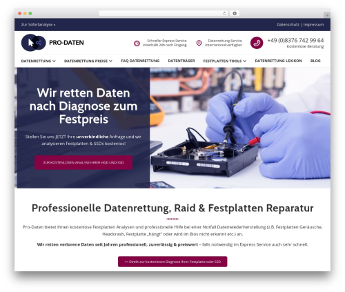 ComRepair theme WordPress - pro-data.ch