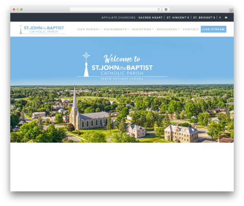devdmbootstrap4 WordPress theme - stjohnperthontario.com