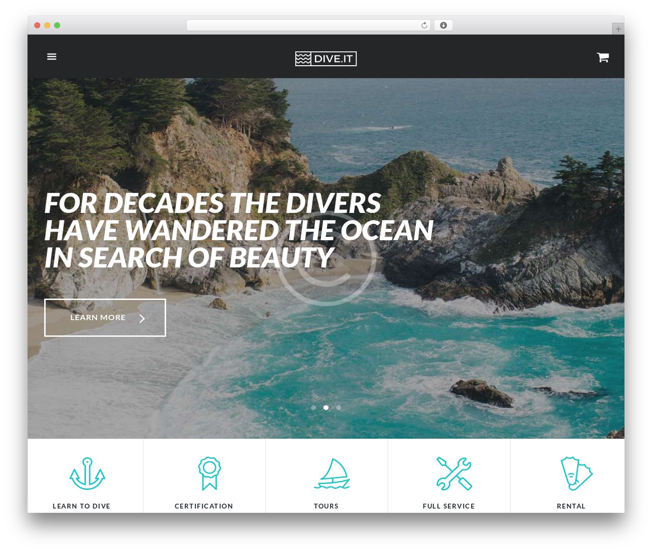 DiveIt WordPress theme - nadiariccardi.com DiveIt WordPress theme - nadiariccardi.com