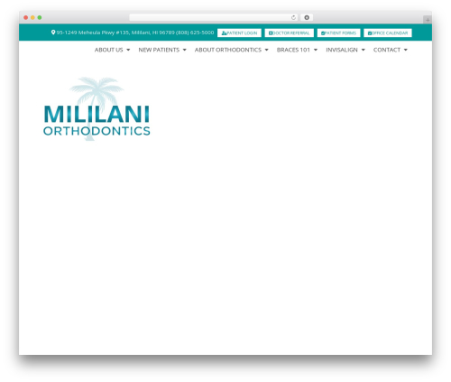 Hello Elementor WordPress theme - mililaniorthodontics.com