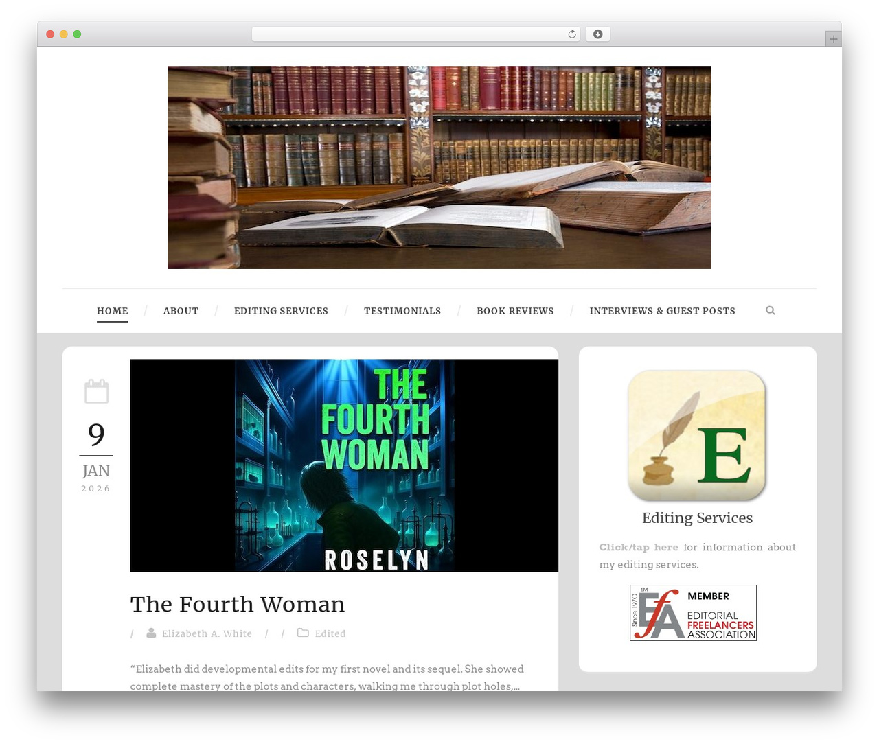 Simple Article theme WordPress - elizabethawhite.com Simple Article theme WordPress - elizabethawhite.com