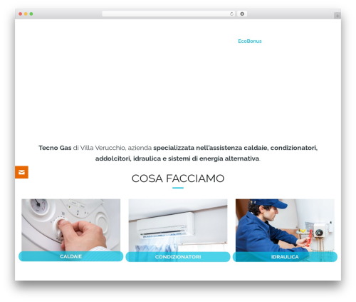 Theme WordPress Lambda - tecno-gas.net
