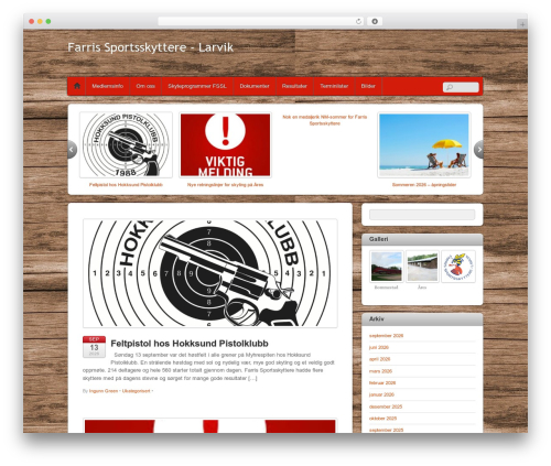 WordPress theme Themify iTheme2 - fsslarvik.no