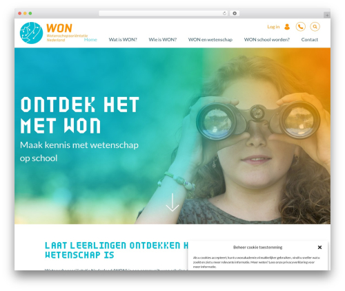WordPress theme WON - wonakademie.nl