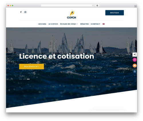 Divi best WordPress theme - coych.org