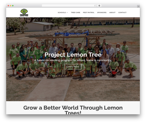 Divi theme WordPress - projectlemontree.com