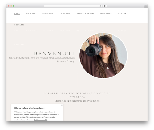 Theme WordPress Solene - camillaparolin.com