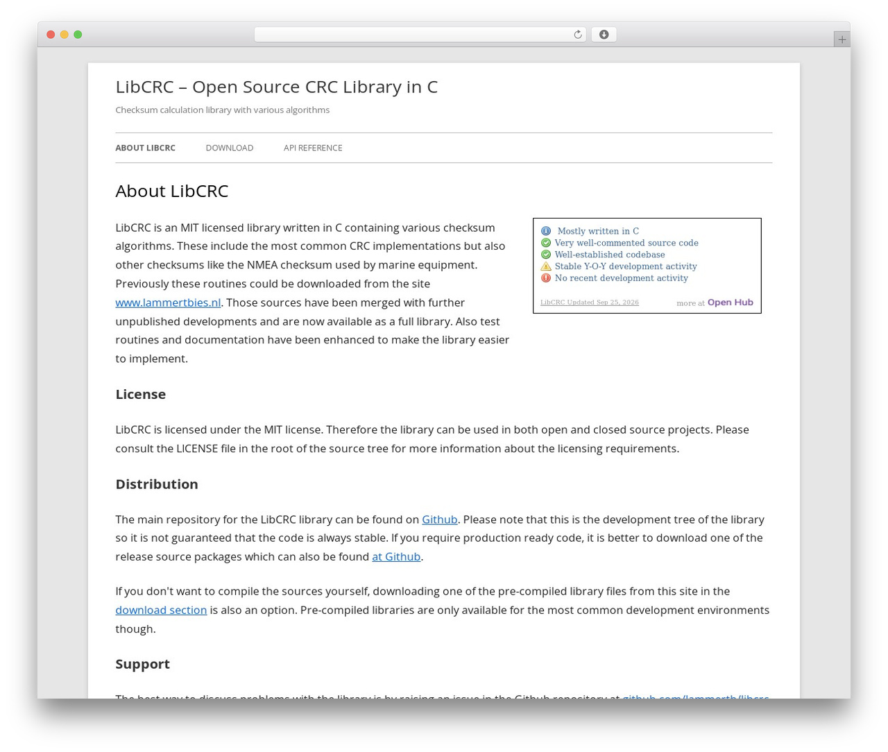 Tiny Framework WordPress theme - libcrc.org Tiny Framework WordPress theme - libcrc.org