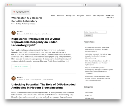 WordPress theme Deep Light - g2reports.com WordPress theme Deep Light - g2reports.com