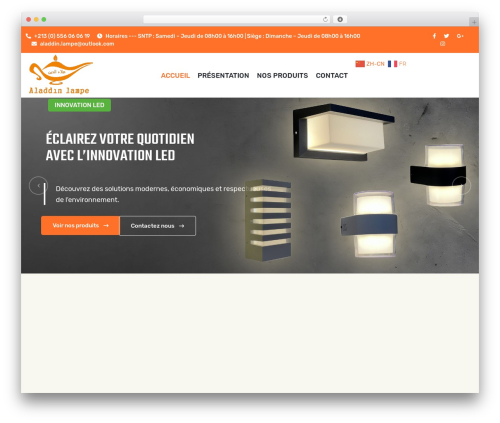 Themesflat elementor WordPress plugin - aladdin-lampe.com