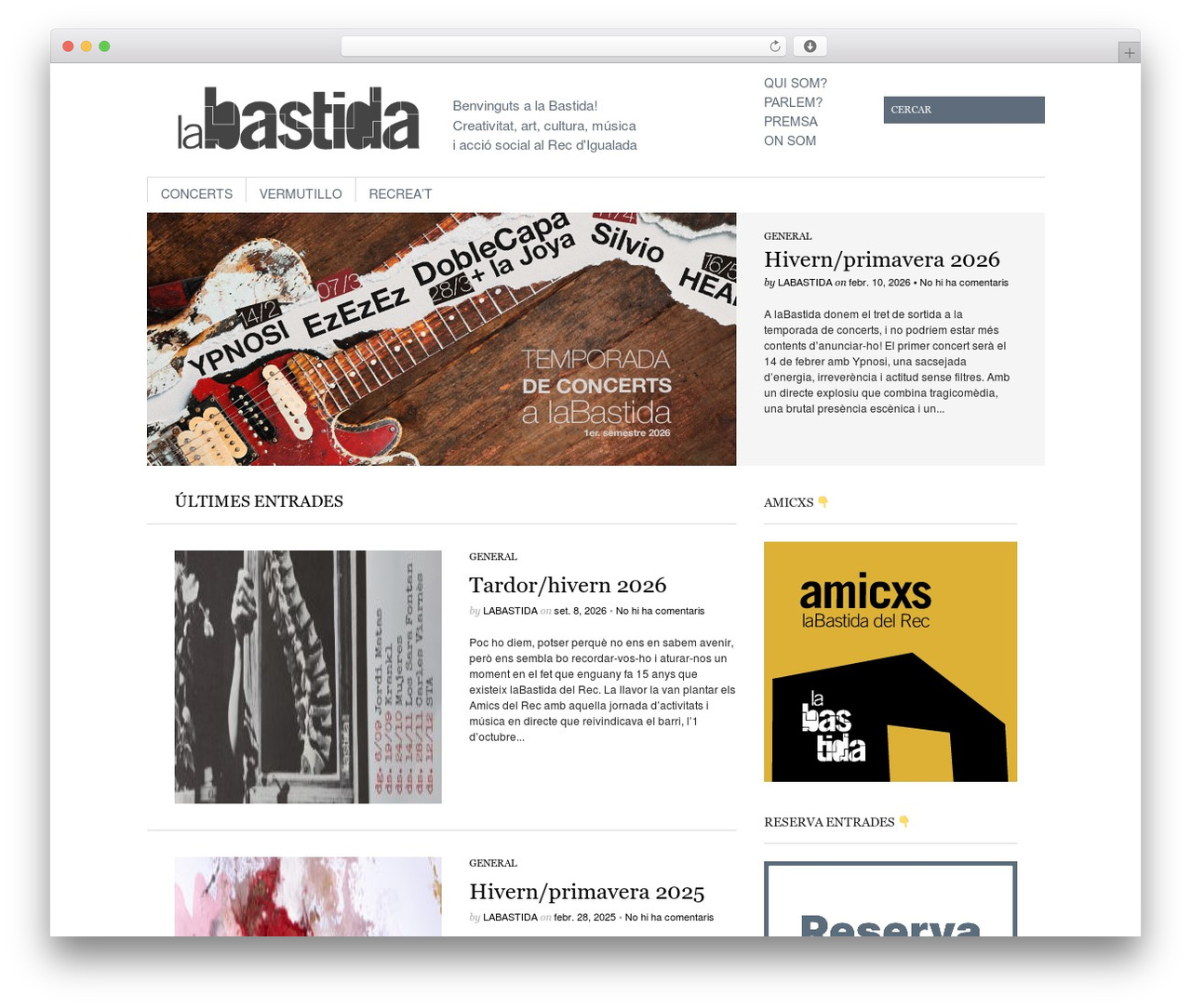 laBastida theme WordPress - tv.labastida.cat