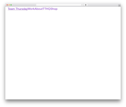 Lay Theme theme WordPress - teamthursday.com