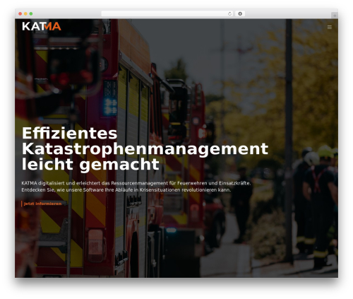 Narrative WordPress theme design - katma.info