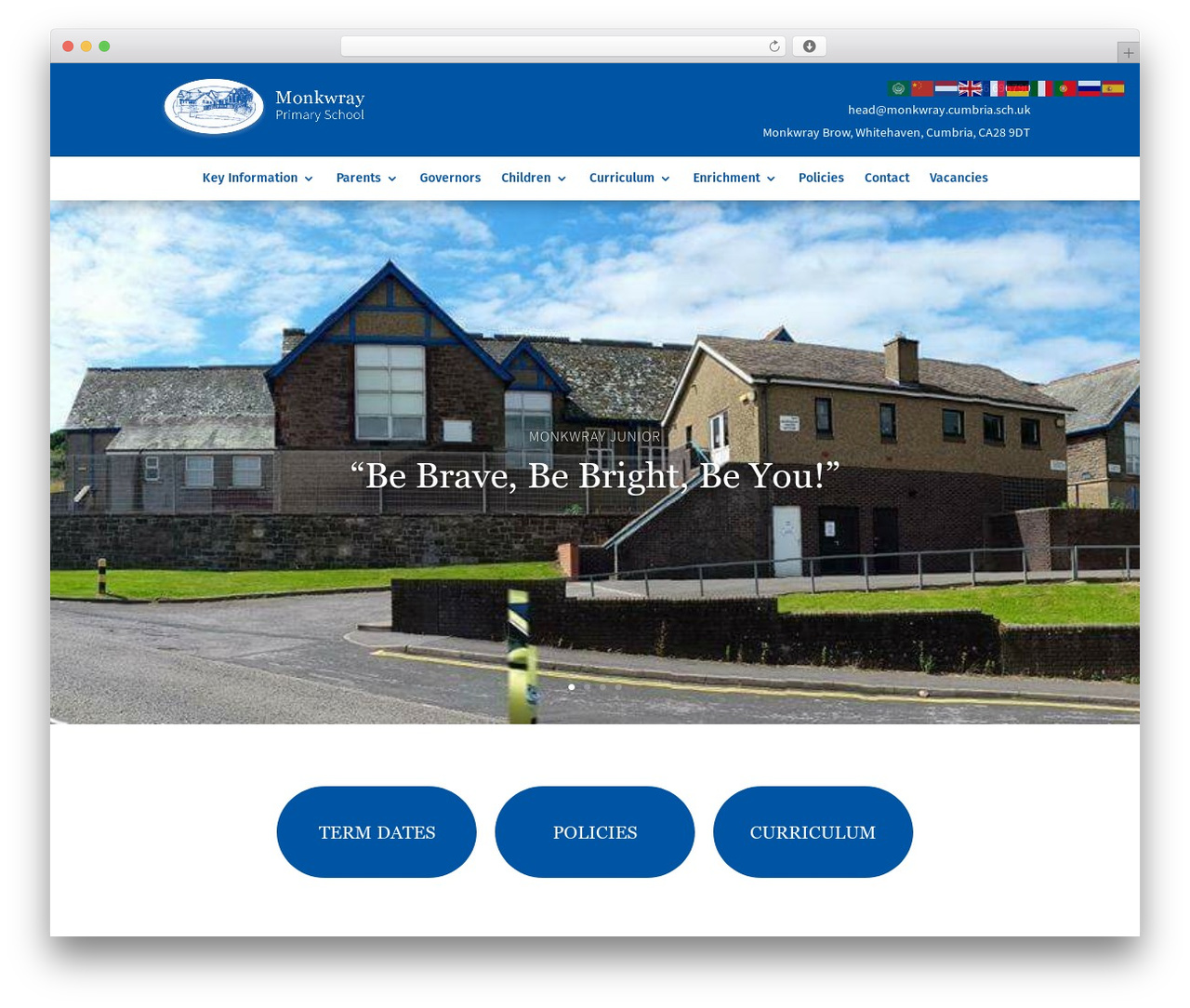 Theme WordPress Parentapps - monkwray.cumbria.sch.uk