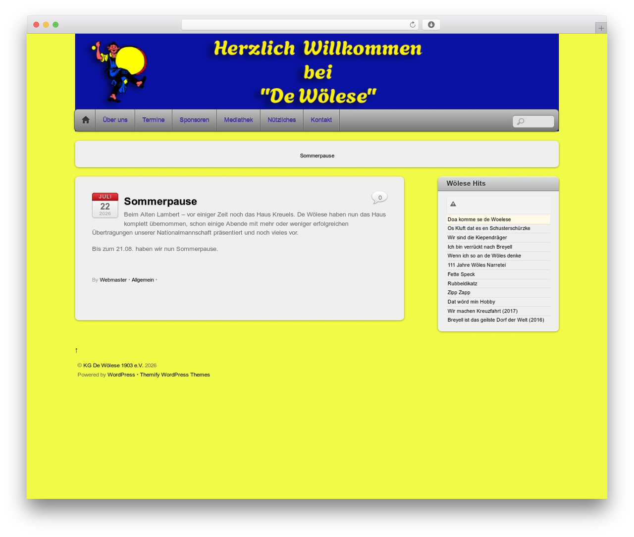 Themify iTheme2 WordPress theme - woelese.de Themify iTheme2 WordPress theme - woelese.de