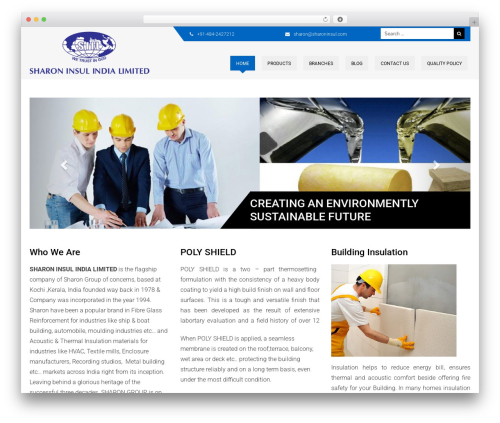 WordPress theme MainTheme - sharoninsul.com