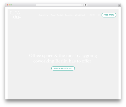 Web stat WordPress plugin - tuesdaycoworking.com