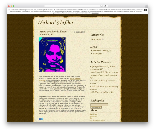 DaVinci-Code theme WordPress - diehard5lefilm.unblog.fr