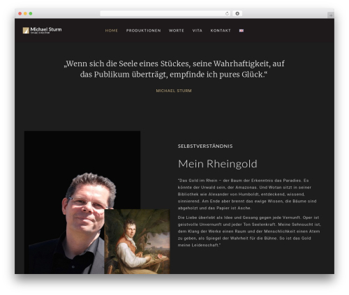 Frames theme WordPress - michaelsturm.eu