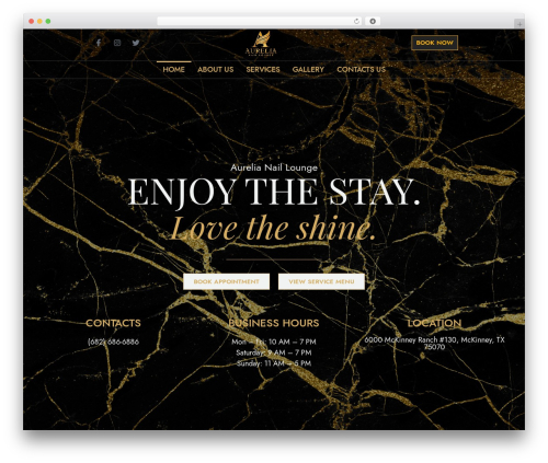 Mac menu WordPress plugin - aurelianaillounge.com