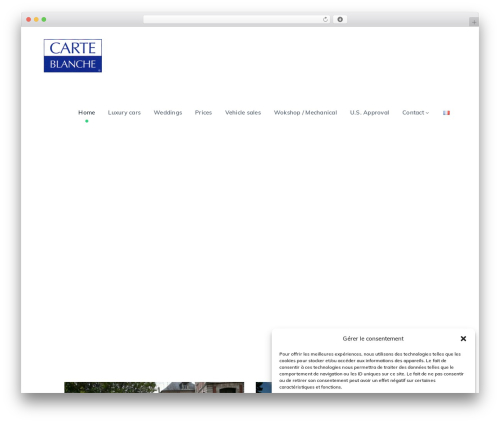 StartFlow WP theme - carteblanchelimousine.com