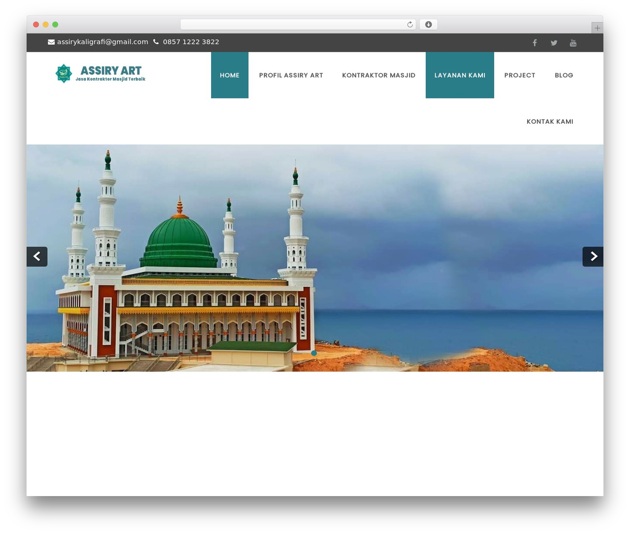 Study Circle Pro WordPress theme - jasakontraktormasjid.com