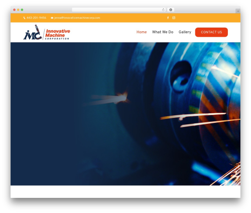 Theme WordPress Context - innovativemachinecorp.com