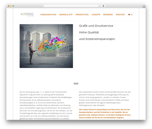 Theme WordPress Divi - studioaz.de