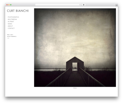 WordPress theme Eames - curtbianchi.com