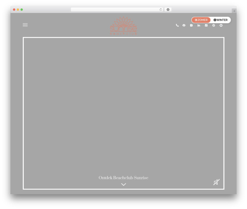 Zenchef widget integration WordPress plugin - beachclubsunrise.nl
