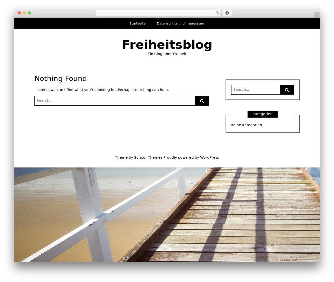 Writee WordPress blog theme - freiheitsblog.com