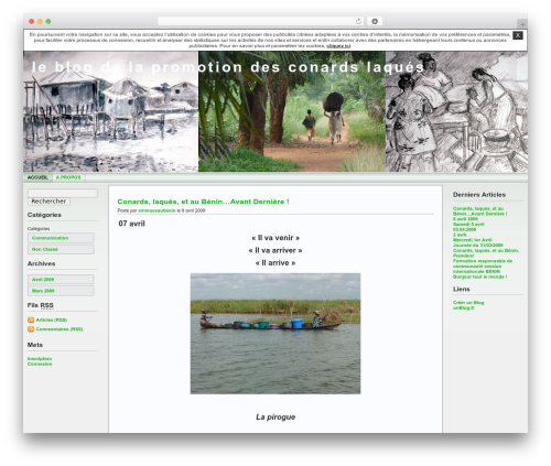 Andreas theme WordPress - emmausaubenin.unblog.fr