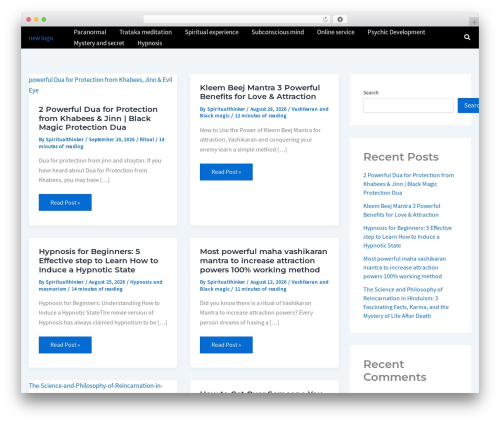 Spectra blocks WordPress plugin - spiritualitythinker.com