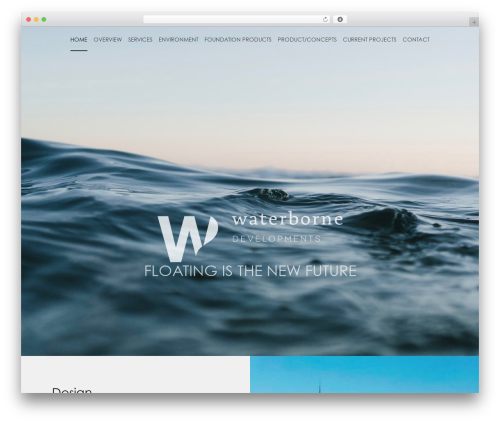 AU Digital WordPress theme - waterbornedevelopments.com
