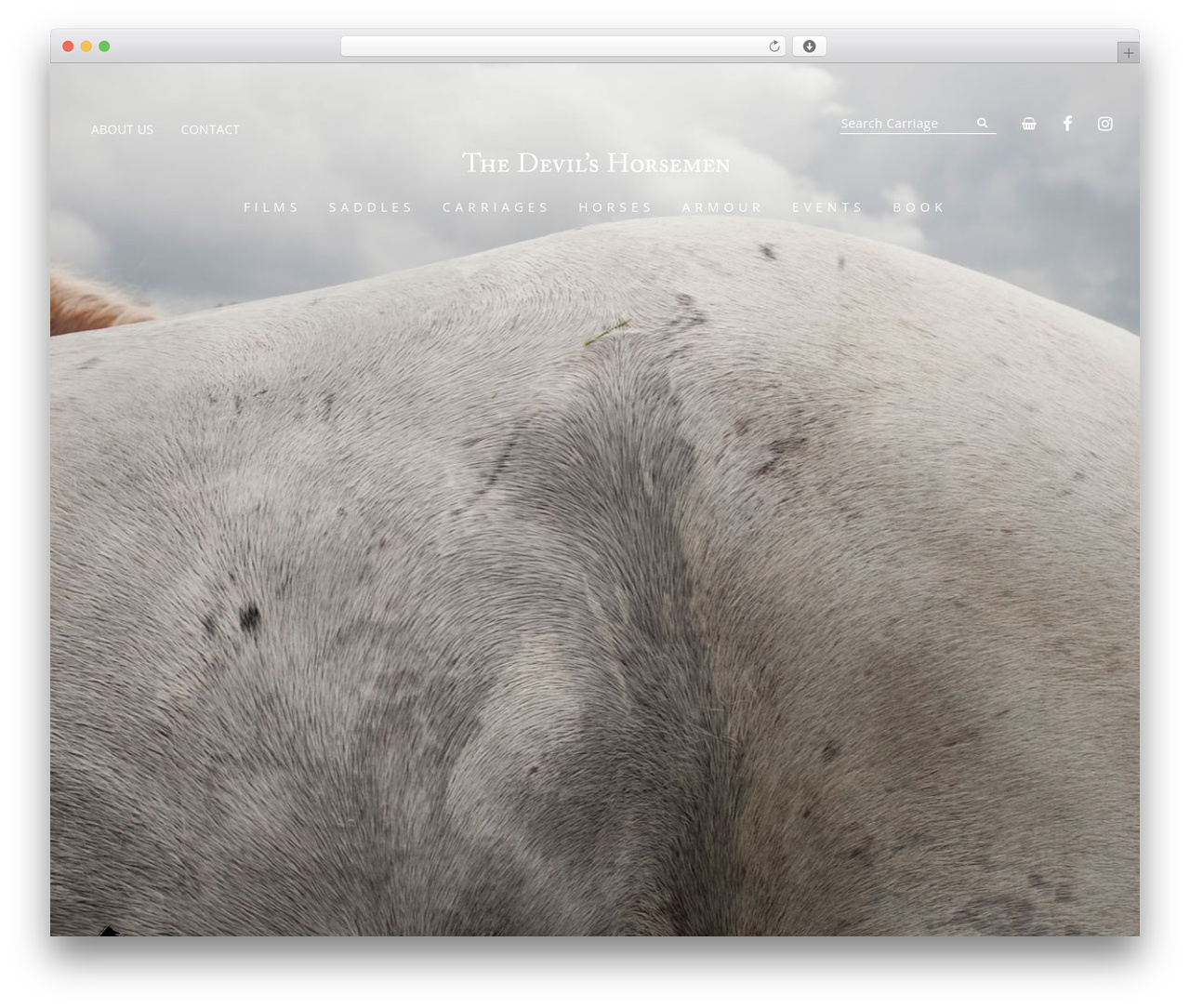Devils Horsemen WordPress theme - thedevilshorsemen.com