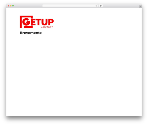 Divi WordPress theme - getupagency.pt